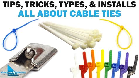 types of cable ties